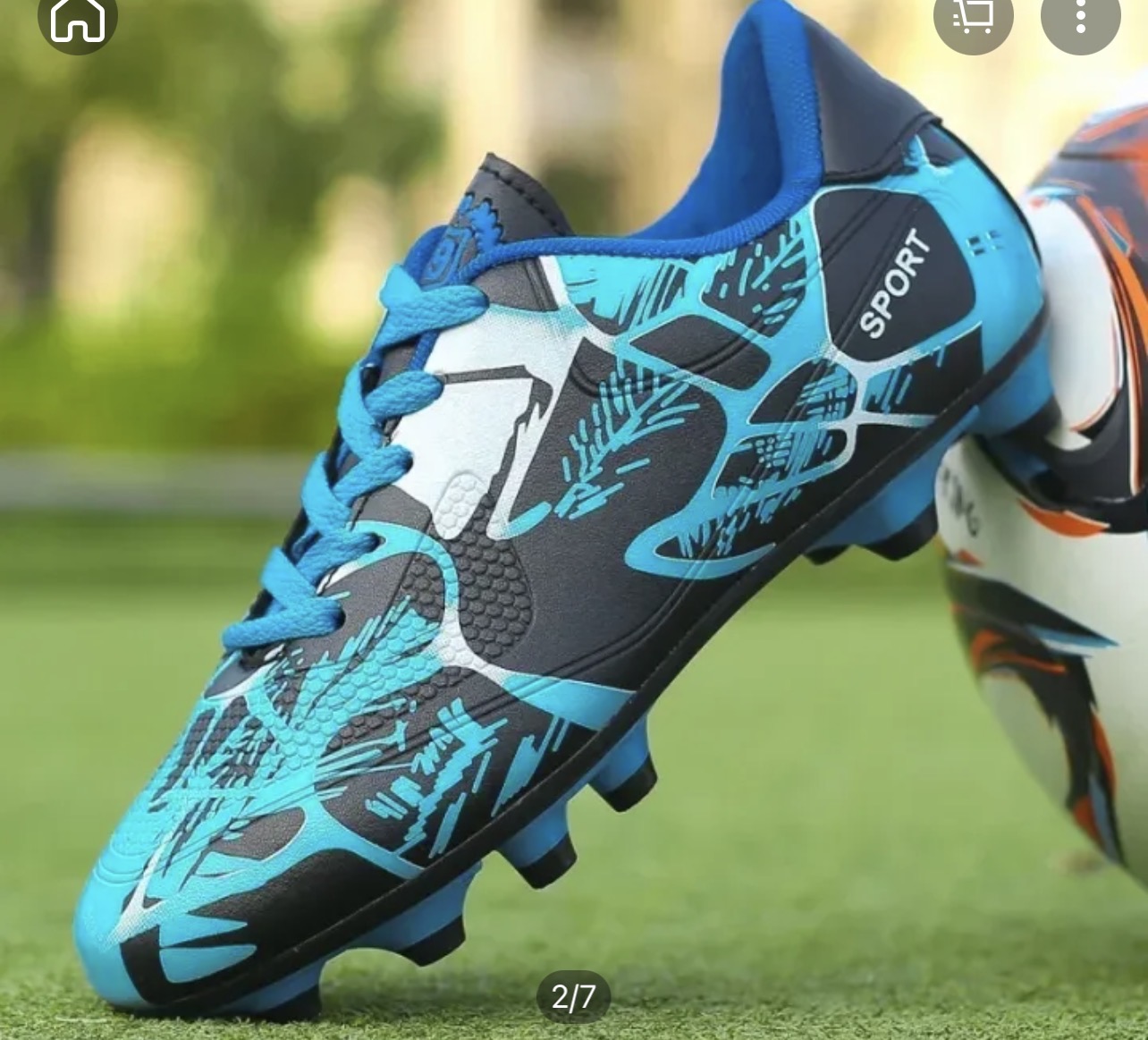 New Men Kids Soccer Shoes Cleats Ultralight Non-Slip Grass Adult Professional Football